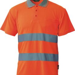 Koszulka polo Coolpass ostrzegawcza VIZWELL VWPS01-AO/XXXL