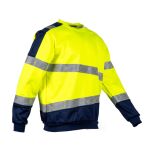 Bluza ostrzegawcza o intensywnej widzialności w kontrastowych kolorach VIZWELL VWFC95ON/XXXL - 2