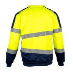 Bluza ostrzegawcza o intensywnej widzialności w kontrastowych kolorach VIZWELL VWFC95ON/XXXL - 4
