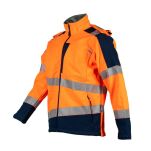 Kurtka Softshell Rip-stop ostrzegawcza VIZWELL VWJK613YN/XXXL - 5