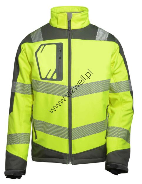 Kurtka robocza softshell VIZWELL VWJK268YG/S