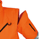 Kurtka ostrzegawcza wielosezonowa VIZWELL VWJK126BYN/XXXXXL - 2