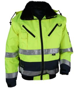 Kurtka ostrzegawcza wielosezonowa VIZWELL VWJK126BYN/XXXXXL