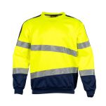 Bluza ostrzegawcza o intensywnej widzialności w kontrastowych kolorach VIZWELL VWFC95YN/S - 3