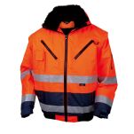 Kurtka ostrzegawcza wielosezonowa VIZWELL VWJK126BYN/S - 4