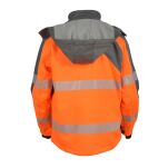 Kurtka SOFTSHELL ostrzegawcza o intensywnej widzialności VIZWELL VWJK267YG/XXXXL - 2