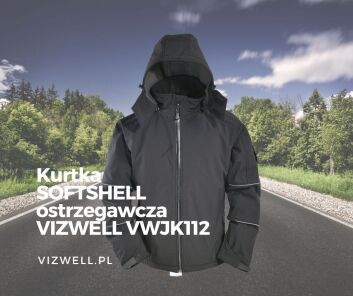 Kurtka SOFTSHELL ostrzegawcza VIZWELL VWJK112 - nowość od VIZWELL!